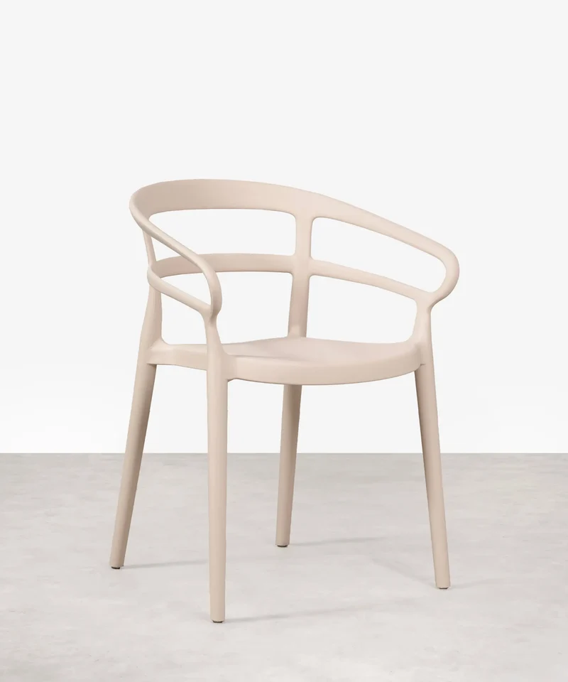 Silla de Polipropileno con Reposabrazos Nil