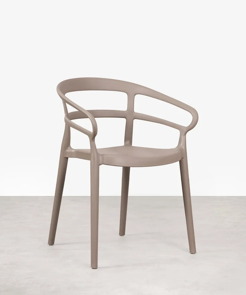 Silla de Polipropileno con Reposabrazos Nil