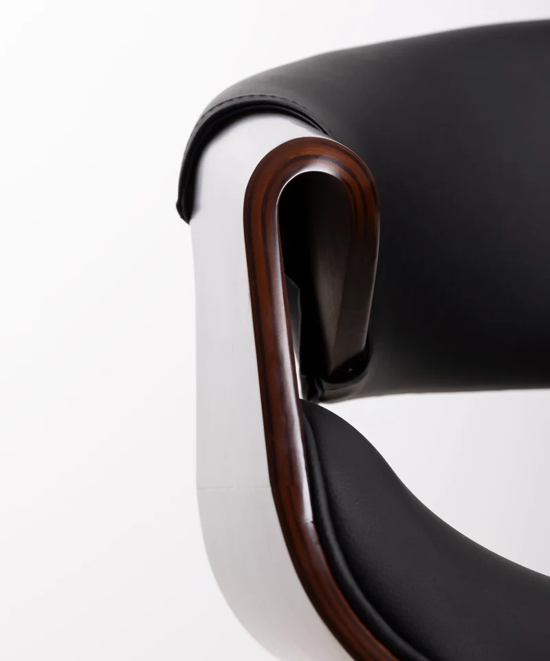 Silla de Comedor en Madera y Polipiel Binsa