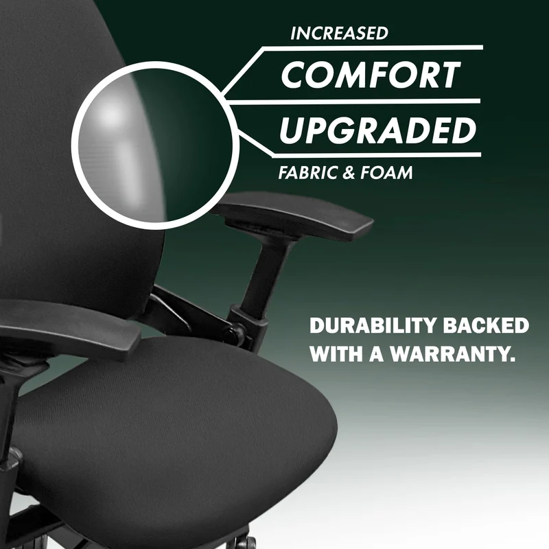 Steelcase Leap V2 Chair (Black Frame) Fully Renewed