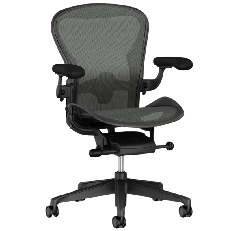 Herman Miller Remastered Aeron Chair - V2 (Semi-Loaded) - Renewed