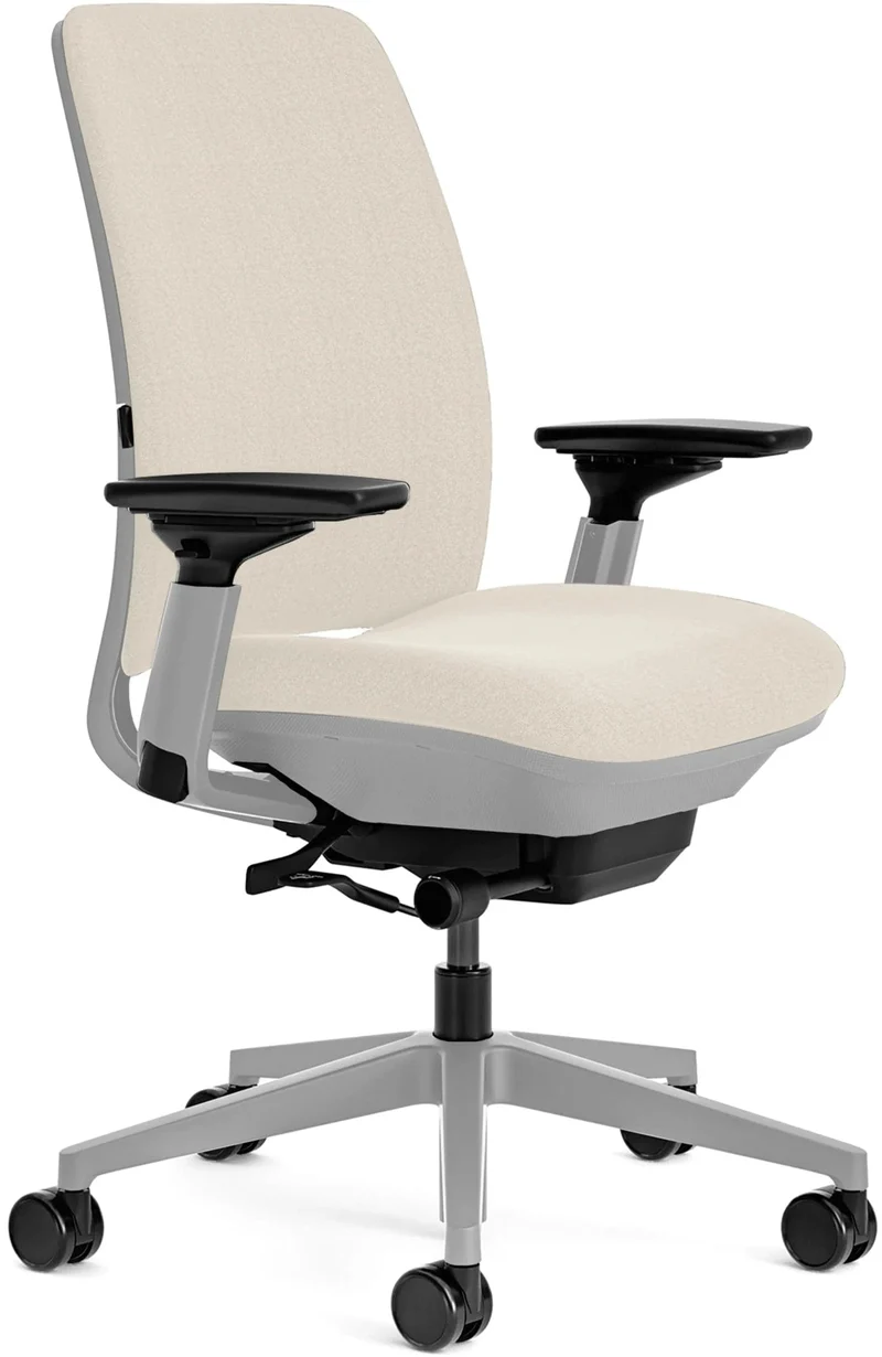 Steelcase Amia Task Chair (Platinum Frame) Fully Renewed