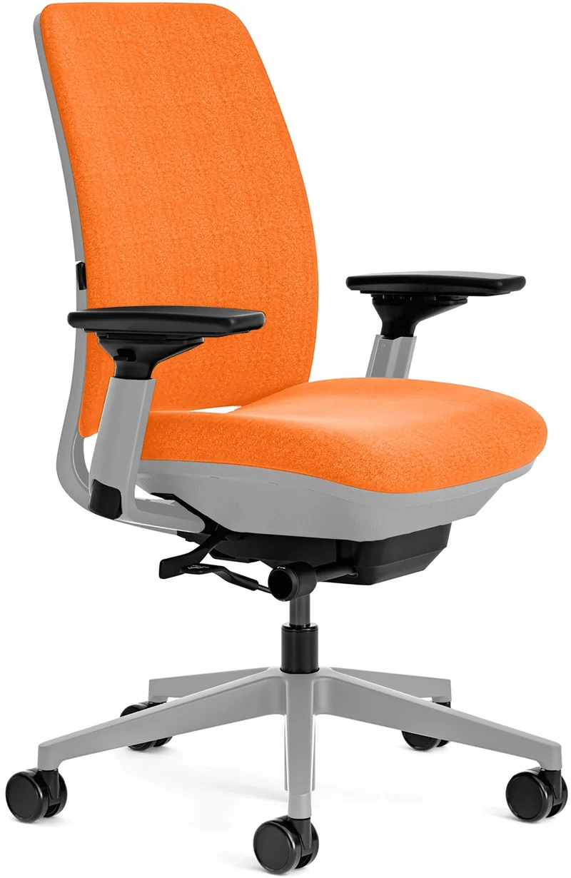 Steelcase Amia Task Chair (Platinum Frame) Fully Renewed