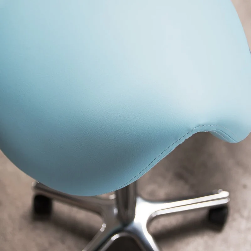 lento Sella Rollhocker - Ergonomischer Sattelhocker - Sattelsitz - Textilleder