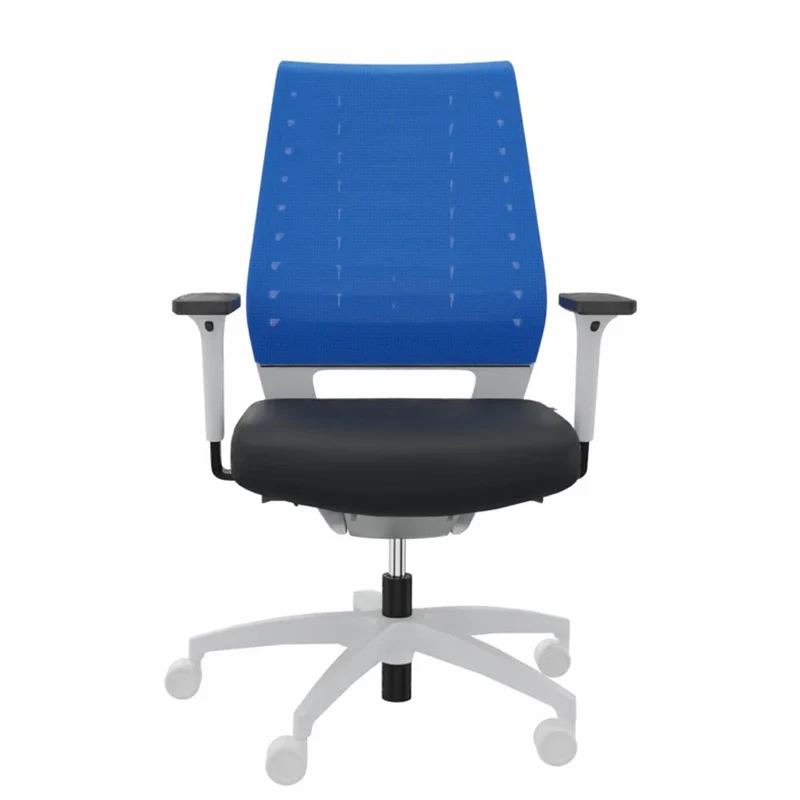 Ergonomischer Bürostuhl Dauphin X-CODE XC 5380 - WEIß - farbige Rücken