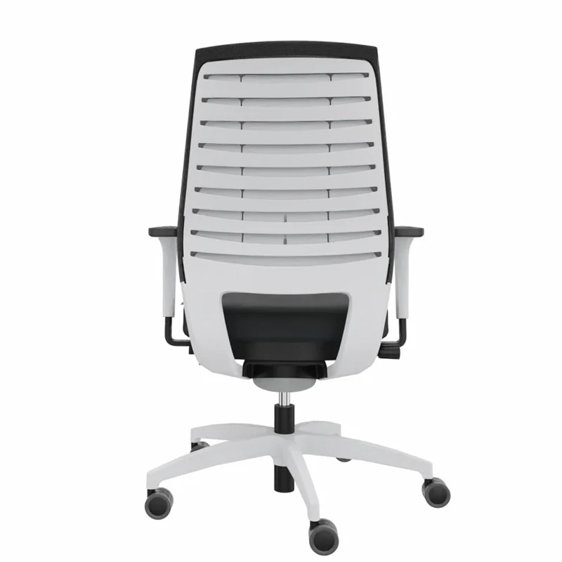 Ergonomischer Bürostuhl Dauphin X-CODE XC 5380 - WEIß - farbige Rücken