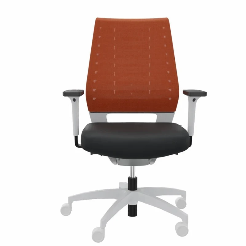Ergonomischer Bürostuhl Dauphin X-CODE XC 5380 - WEIß - farbige Rücken