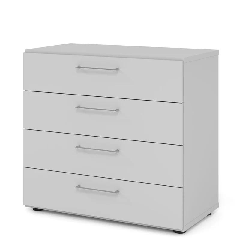 Hammerbacher Schubkasten-Schrank Serie 9, Schubladen 2 OH, 4 Schübe, 80 x 74,8 x 42cm(B/H/T)