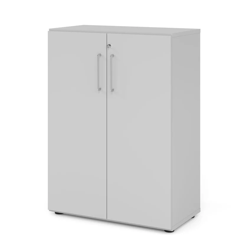 Hammerbacher Aktenschrank Serie 9, Büroschrank 3 OH, Abschließbar, 80 x 110 x 42cm(B/H/T)