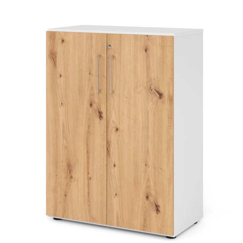 Hammerbacher Aktenschrank Serie 9, Büroschrank 3 OH, Abschließbar, 80 x 110 x 42cm(B/H/T)