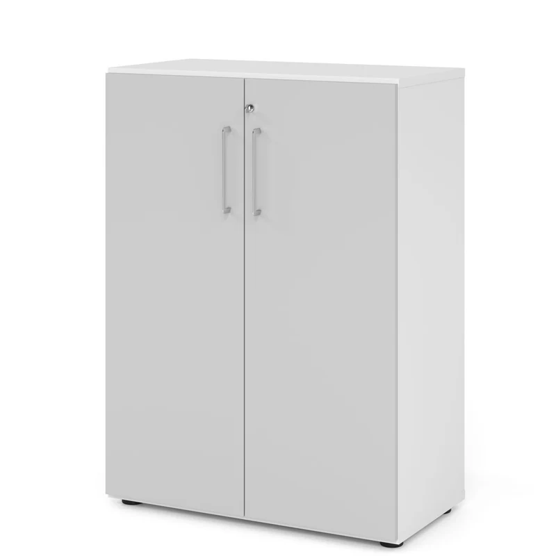 Hammerbacher Aktenschrank Serie 9, Büroschrank 3 OH, Abschließbar, 80 x 110 x 42cm(B/H/T)