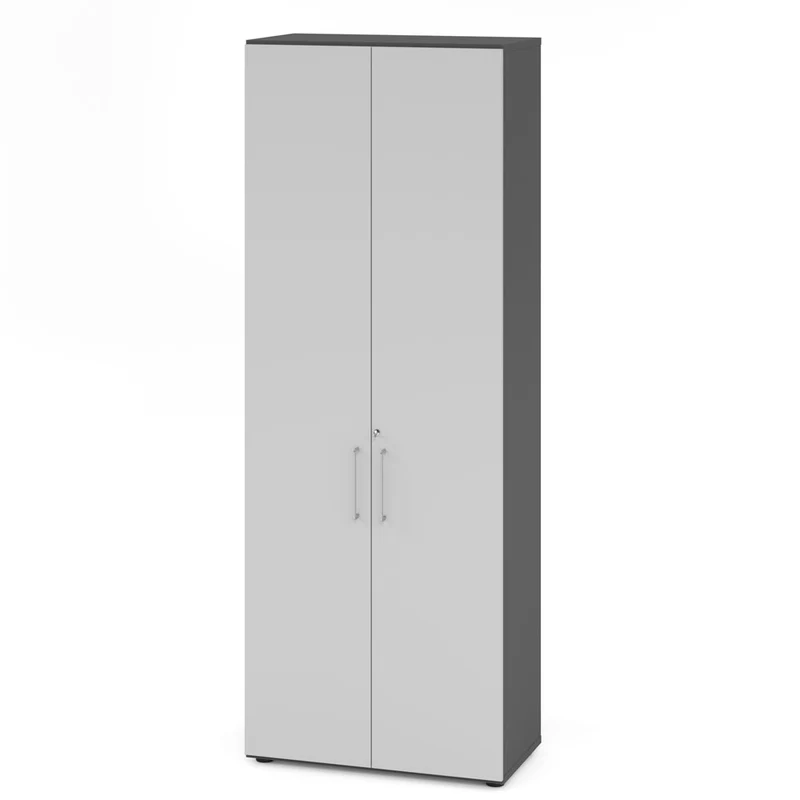 Hammerbacher Aktenschrank Serie 9, Büroschrank 6 OH, Abschließbar, 80 x 215,6 x 42cm(B/H/T)