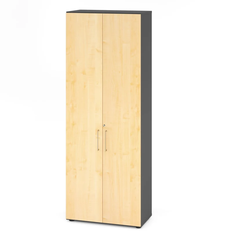 Hammerbacher Aktenschrank Serie 9, Büroschrank 6 OH, Abschließbar, 80 x 215,6 x 42cm(B/H/T)