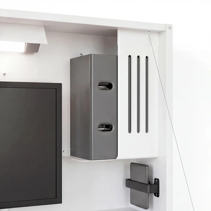 Wandschreibtisch platzsparend