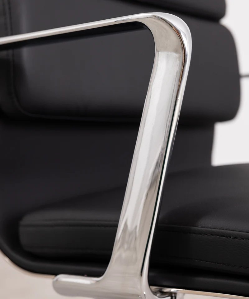 Silla de Oficina en Piel Low Base Boston