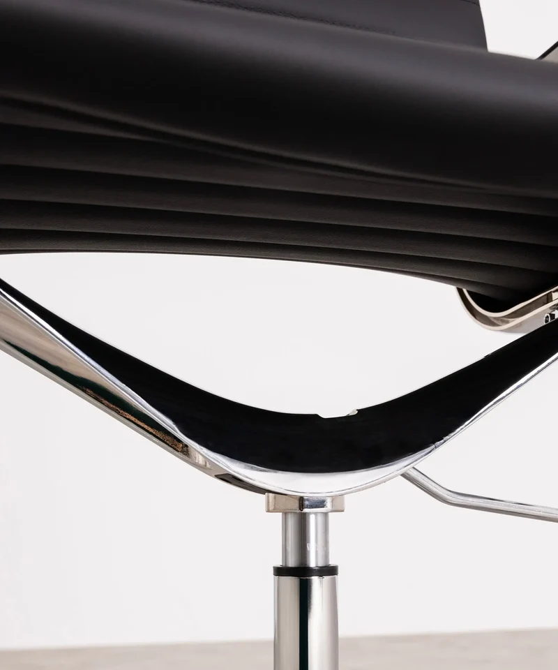 Silla de Oficina en Piel High Base Baltimore