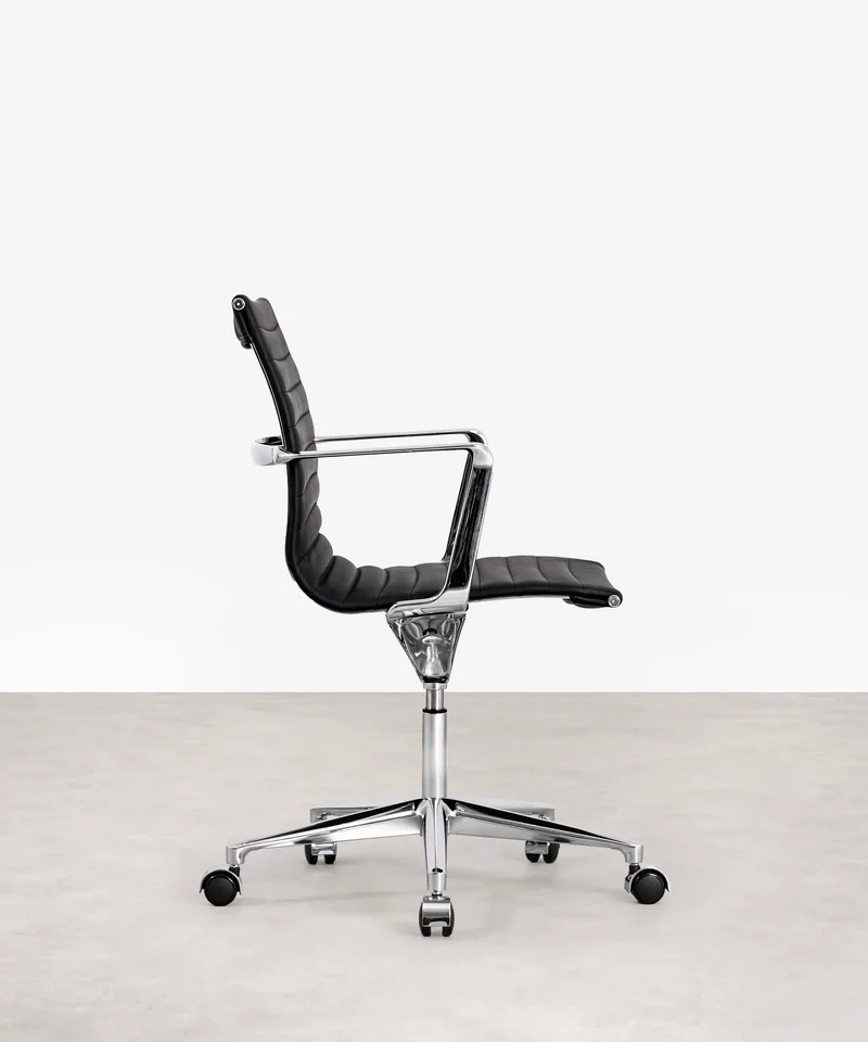 Silla de Oficina en Piel Low Base Baltimore