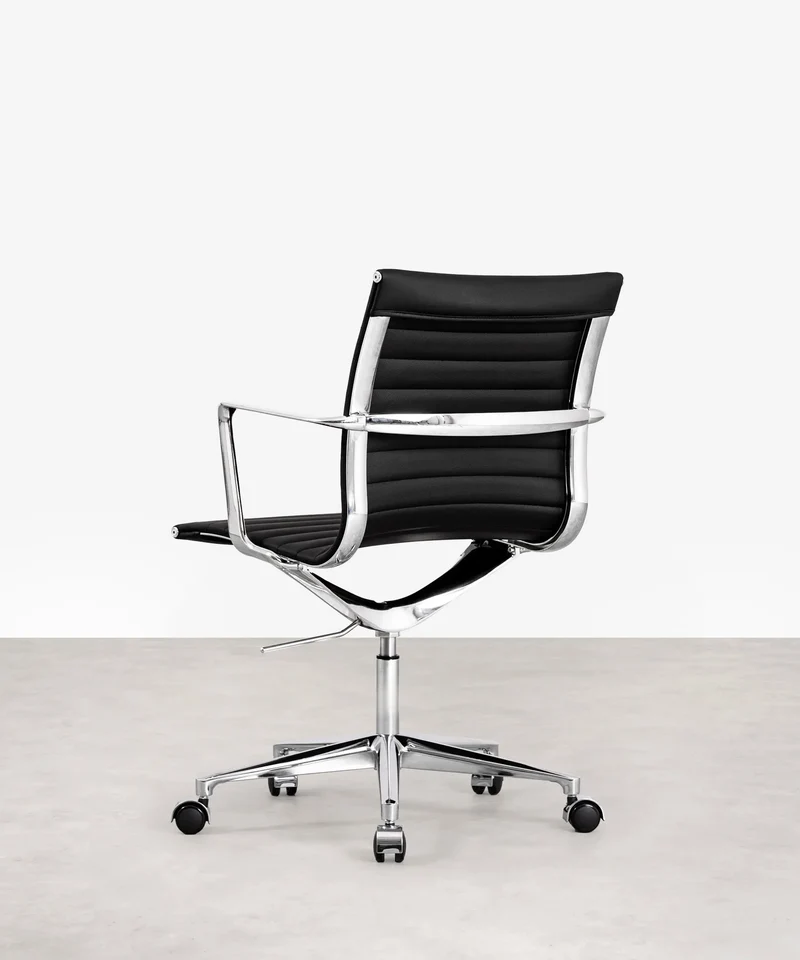 Silla de Oficina en Piel Low Base Baltimore