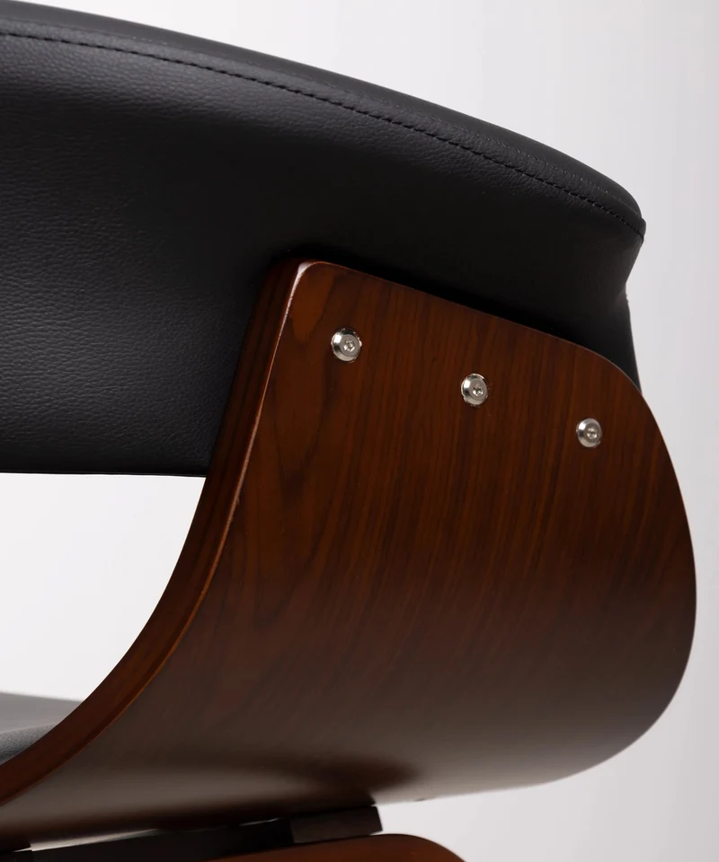 Silla de Comedor en Madera y Polipiel Beckett