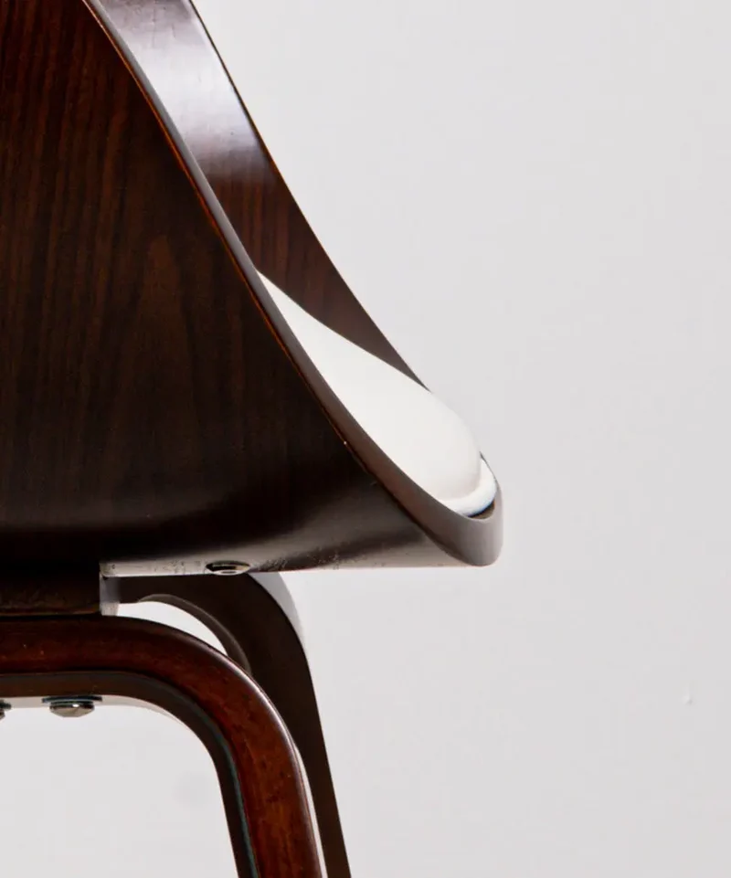 Silla de Comedor en Madera y Polipiel Debbie