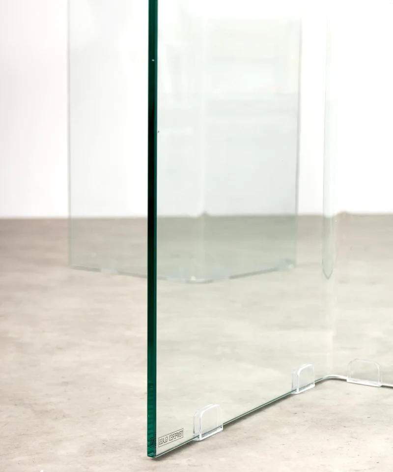 Mesa de Comedor rectangular en Cristal Templado Ottish (180x90 cm)