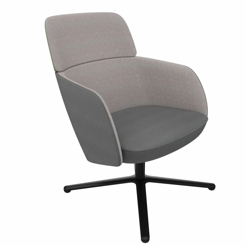 Rim WINX Lounge 885.01 | Lounge Sessel | Sessel | Material Mix