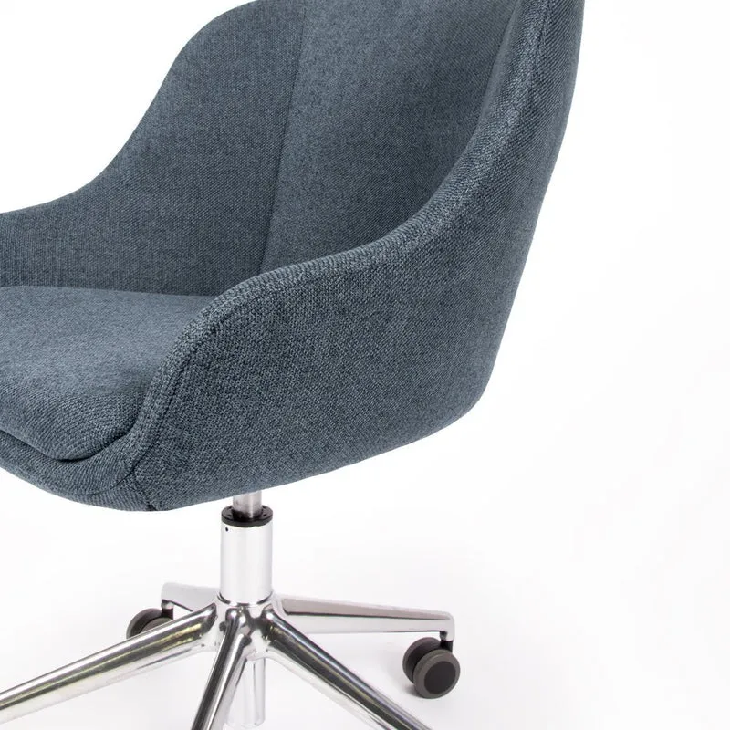 lento Drehstuhl Smart Cosy D low | Konferenzstuhl | Besucherstuhl | Wippfunktion & Rollen
