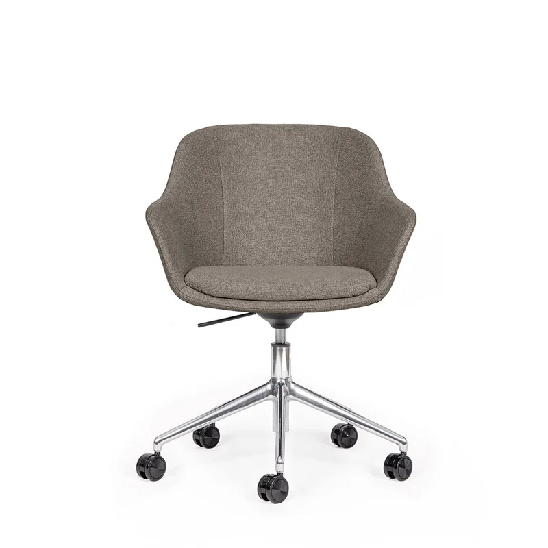 lento Drehstuhl Smart Cosy D high | Konferenzstuhl | Besucherstuhl | Wippfunktion & Rollen