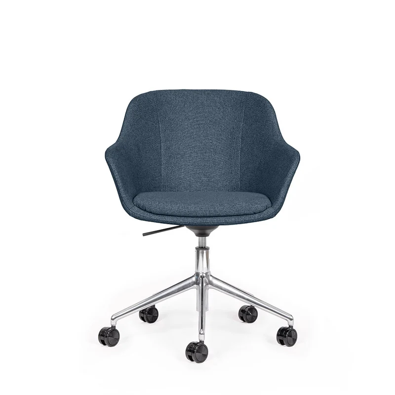 lento Drehstuhl Smart Cosy D high | Konferenzstuhl | Besucherstuhl | Wippfunktion & Rollen