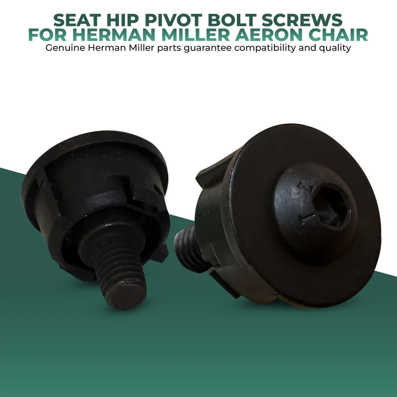 Seat Hip Pivot Bolt Screws for Herman Miller Aeron Classic (V1) Chairs by OLS