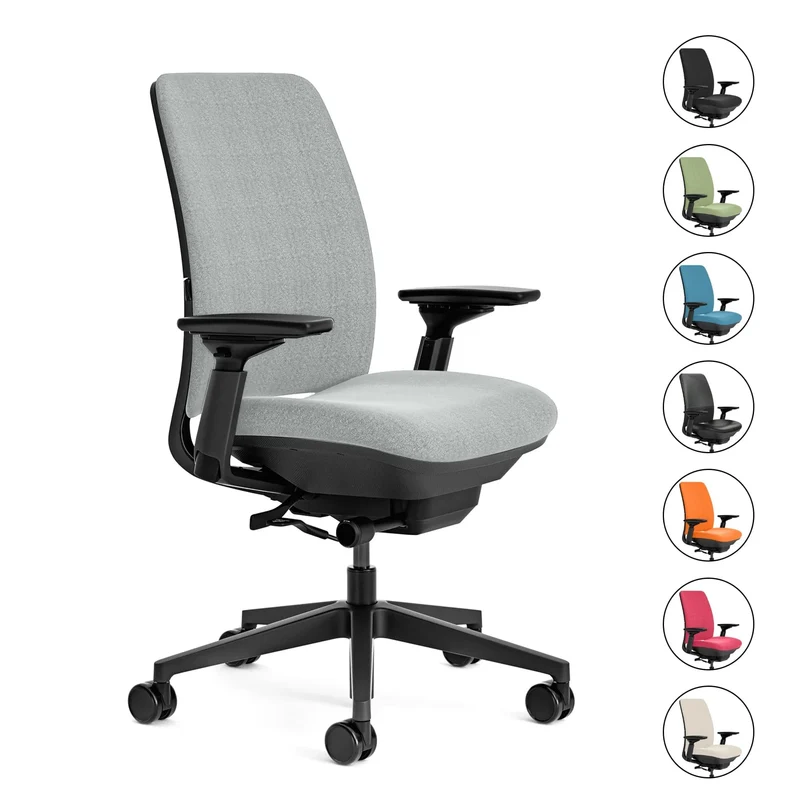 Steelcase Amia Task Chair (Black Frame) Fully Renewed
