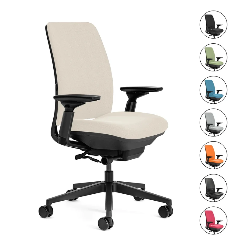 Steelcase Amia Task Chair (Black Frame) Fully Renewed