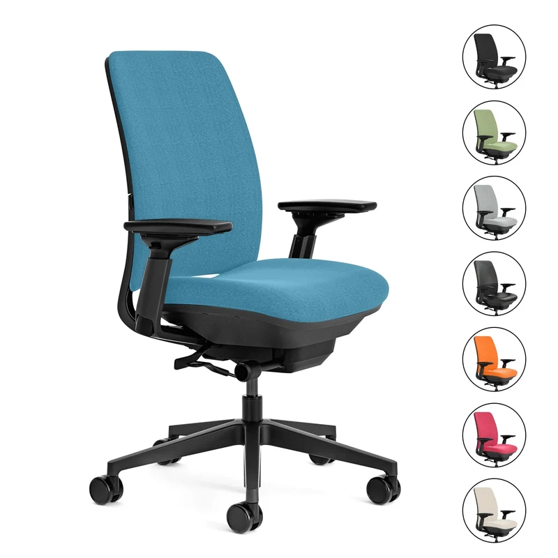 Steelcase Amia Task Chair (Black Frame) Fully Renewed
