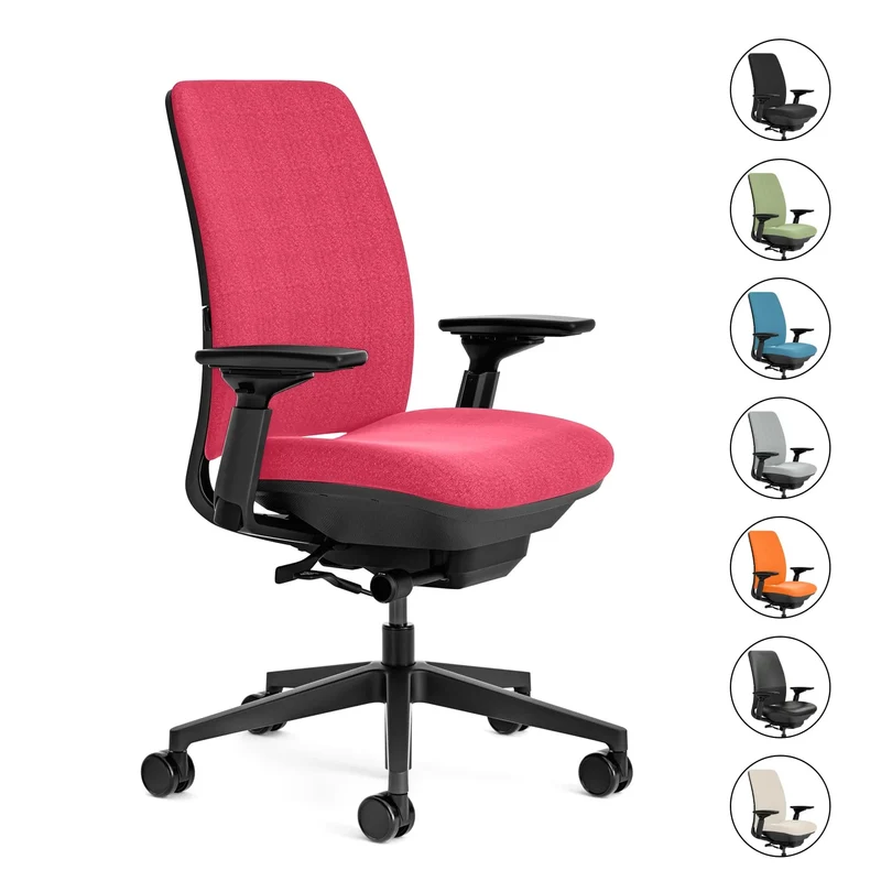 Steelcase Amia Task Chair (Black Frame) Fully Renewed