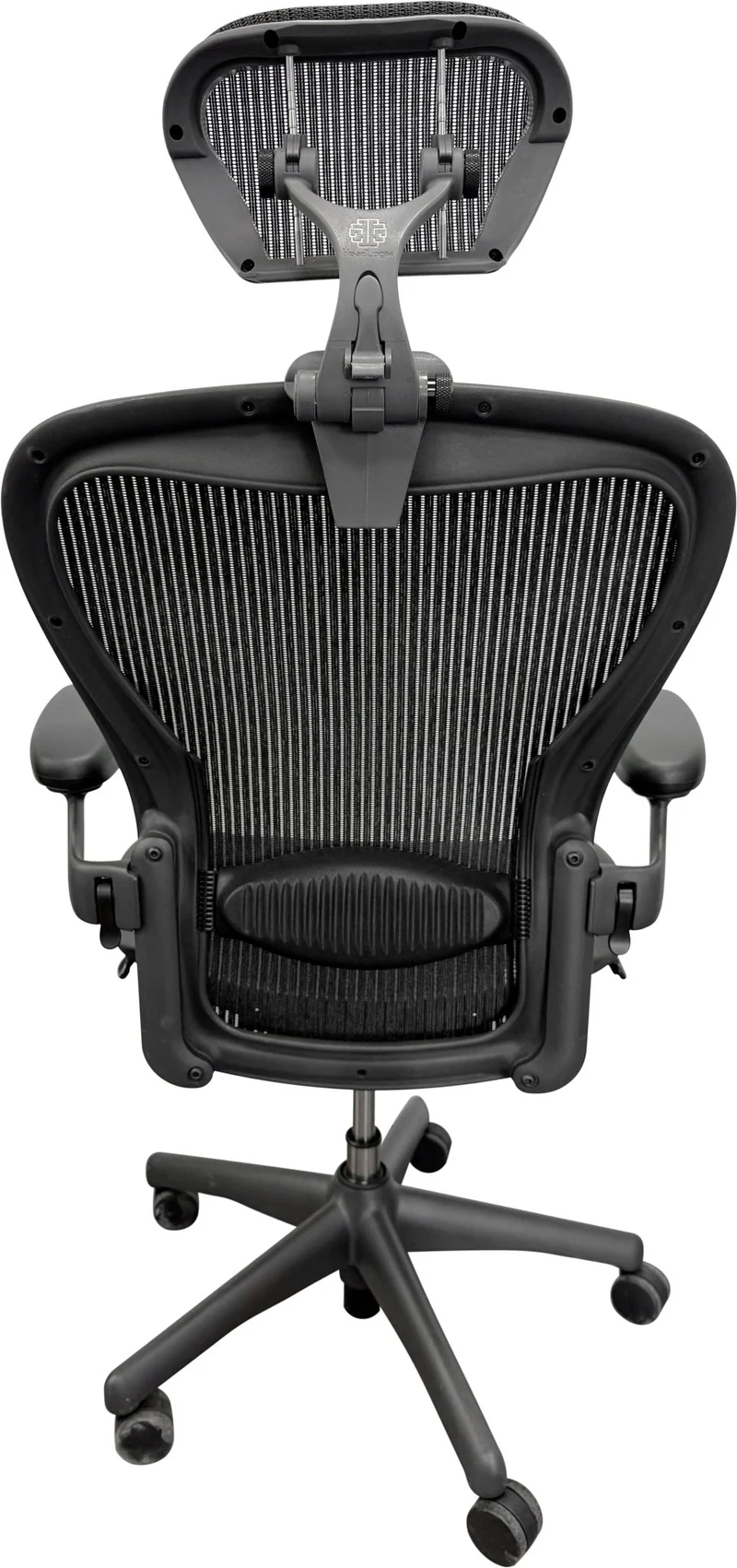 Herman Miller Aeron V1 (Classic) Chair and OLS Headrest Saving Bundle