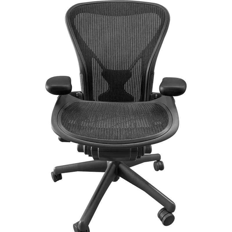 Herman Miller Classic Aeron Chair - Fully Adjustable (Renewed)