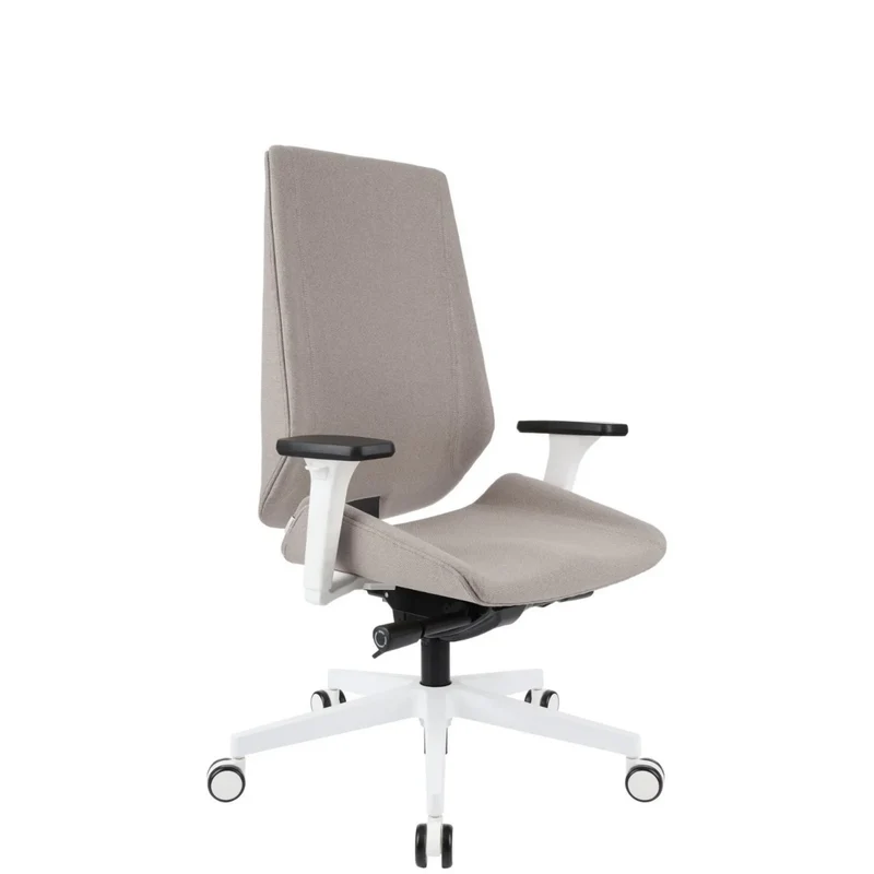 MOON WHITE - Siège de bureau de qualité professionnelle