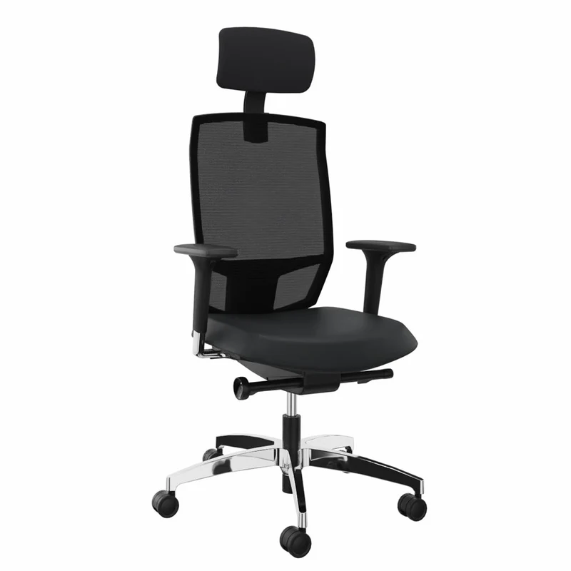 Ergonomischer Bürostuhl Dauphin @JUST EVO MESH AJ 5786 mit Kopfstütze - Konfigurierbar
