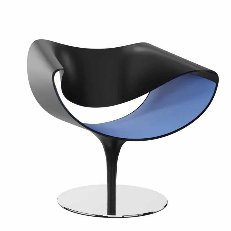 Züco PERILLO PE 0831 Lounge Sessel | Schale Schwarz | Deckend lackiert | Konfigurator