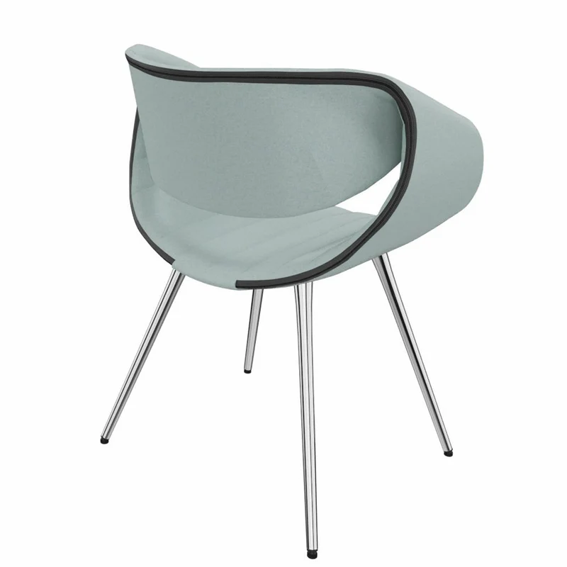 Züco Little PERILLO PE 0527 SRV | Gepolstert | Filzstoff | Esszimmerstuhl | Konfigurierbar