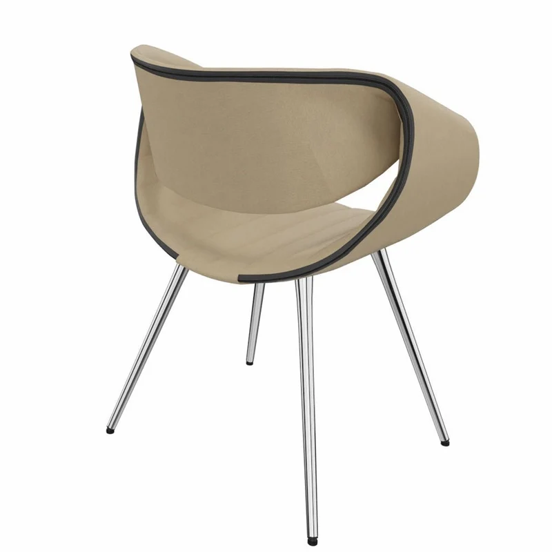 Züco Little PERILLO PE 0527 SRV | Gepolstert | Filzstoff | Esszimmerstuhl | Konfigurierbar