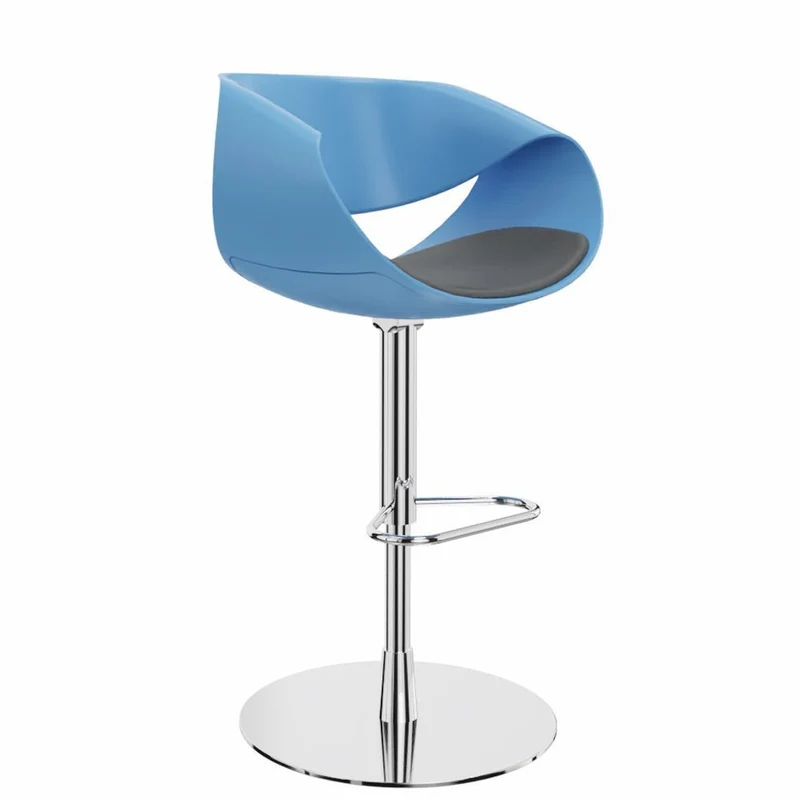Züco Little PERILLO PE 0544_CFR Barhocker | Counterstuhl | Tellerfuß Chrom | Konfigurierbar