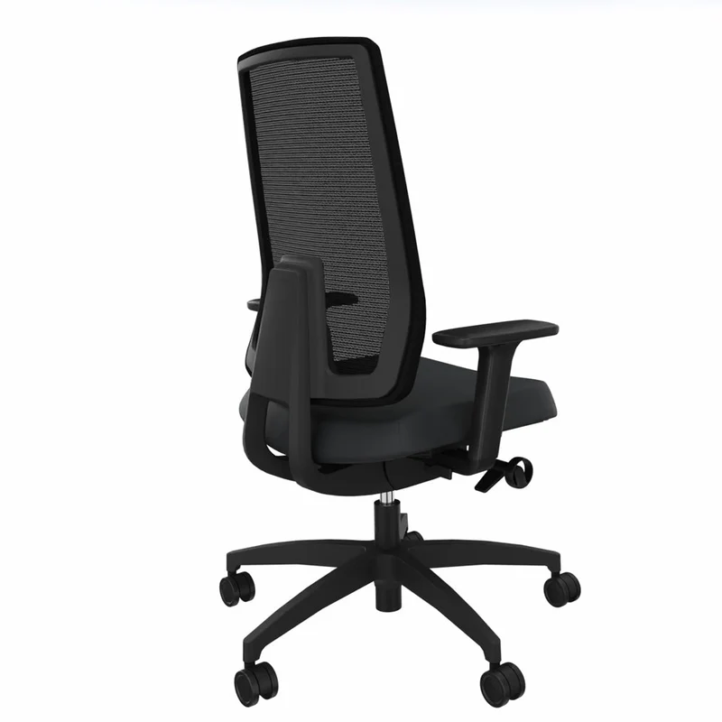 Ergonomischer Bürostuhl Dauphin INDEED MESH ID 7056_SLP | Netzrücken | Schwarz