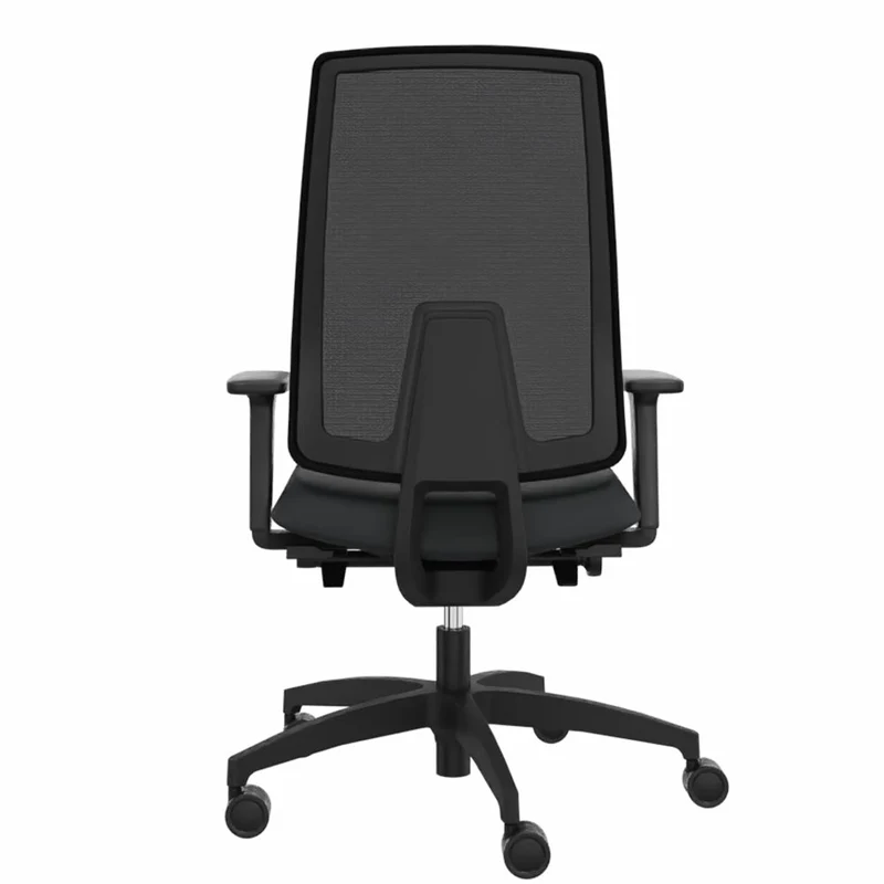 Ergonomischer Bürostuhl Dauphin INDEED MESH ID 7056_SLP | Netzrücken | Schwarz
