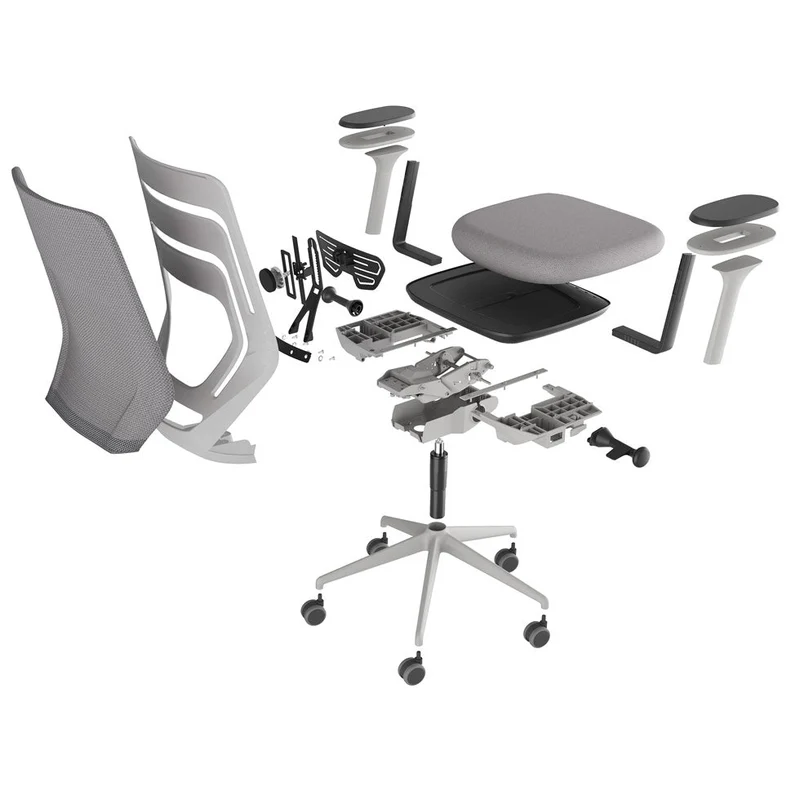 Ergonomischer Bürostuhl FM asiento - konfigurierbar