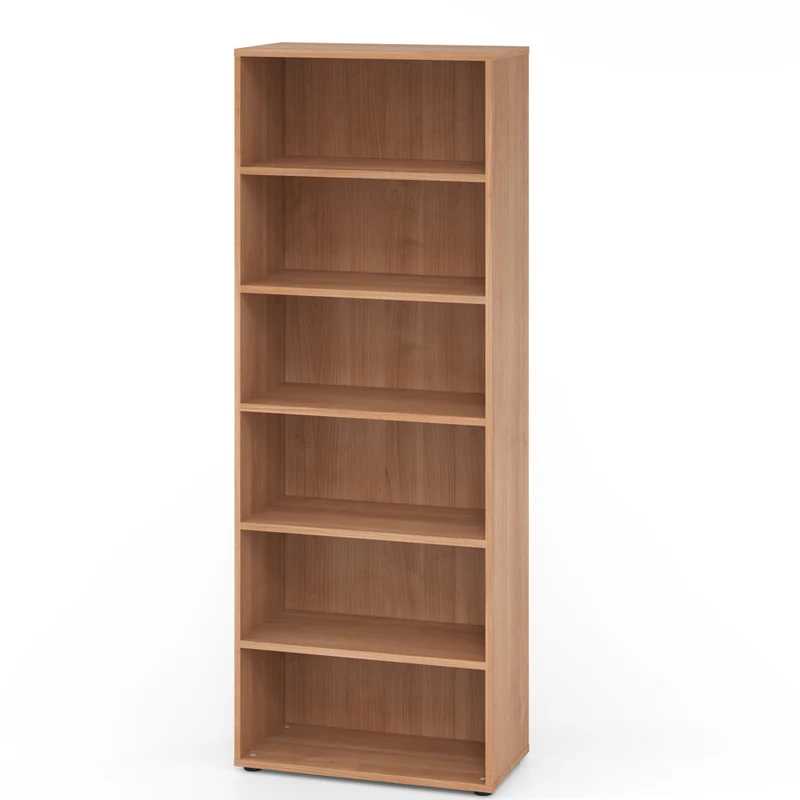 Hammerbacher Aktenregal Serie 9, Holz, 6 Ordnerhöhen, 80 x 215 x 40cm (B/H/T)