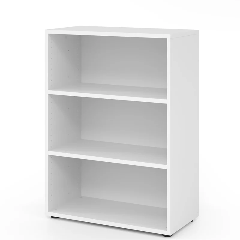 Hammerbacher Aktenregal Serie 9, Holz, 3 Ordnerhöhen, 80 x 110 x 40cm (B/H/T)