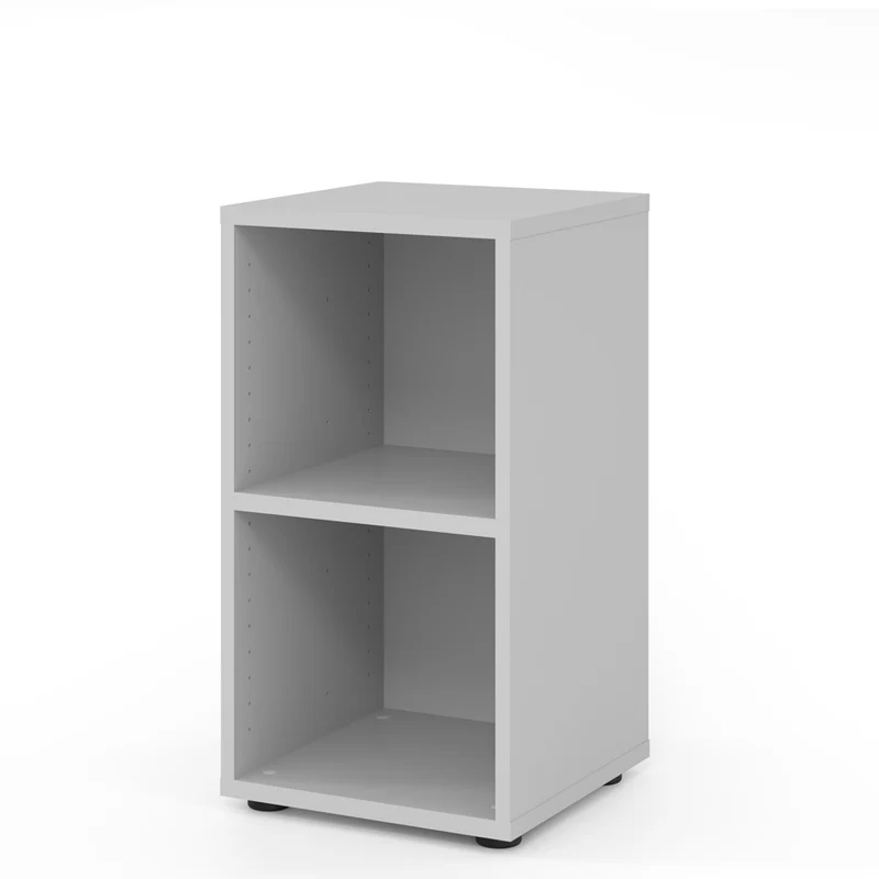Hammerbacher Aktenregal Serie 9, Holz, 2 Ordnerhöhen, 40 x 75 x 40cm (B/H/T)