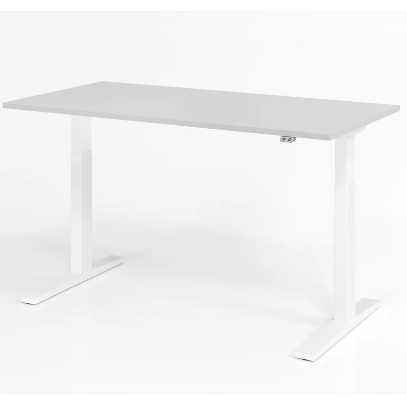 Hammerbacher Schreibtisch XMKA| 11 Farben | elektrisch höhenverstellbar | 160-180cm x 70-120 x 80cm