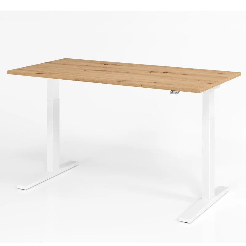 Hammerbacher Schreibtisch XMKA| 11 Farben | elektrisch höhenverstellbar | 160-180cm x 70-120 x 80cm